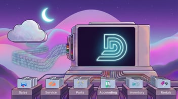DMS platform streaming data from the cloud delivering insights to every department 